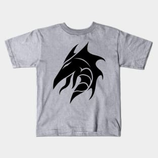 Iconic Laviathan in Black Kids T-Shirt